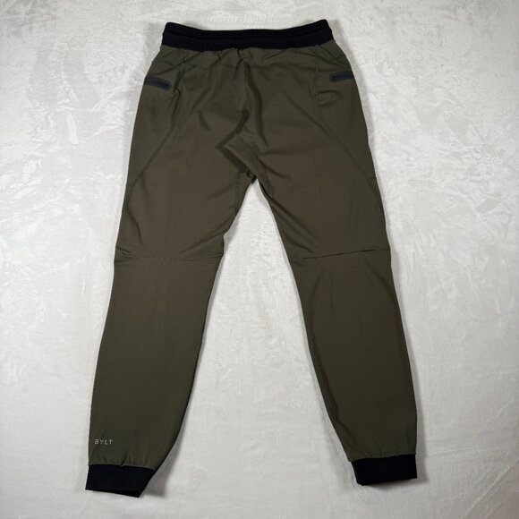 BYLT Premium Jogger Men Size XL Olive Green Drawstring Elastic Waist Pockets - Picture 9 of 11